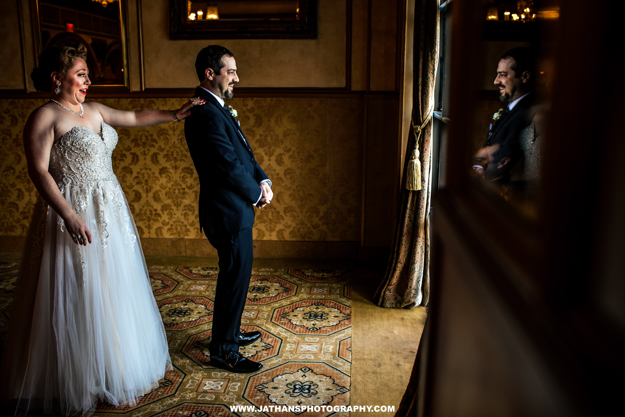 Beautiful Elegant The Claridge Hotel Atlantic City Wedding