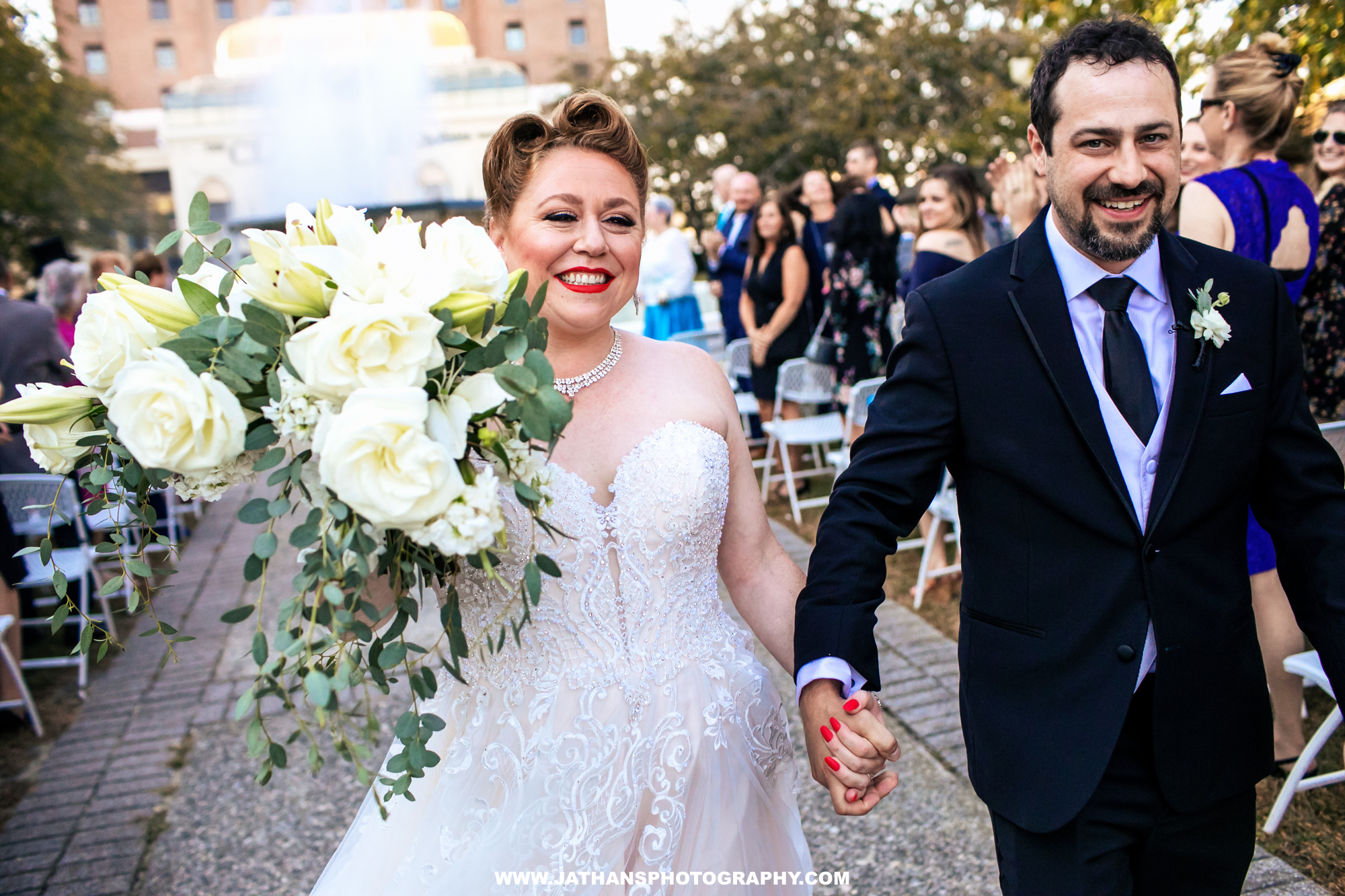 Beautiful Elegant The Claridge Hotel Atlantic City Wedding