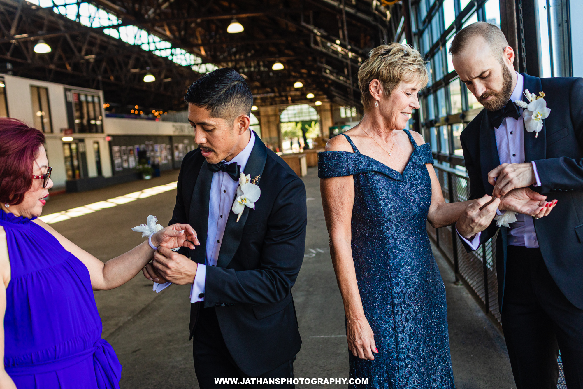 Incredible Same Sex Wedding At The Power Plant In Philadelphia, PA