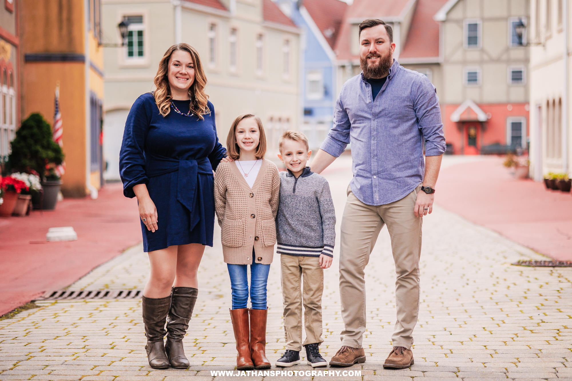 Family Session At Stoudtburg Village In Adamstown, PA