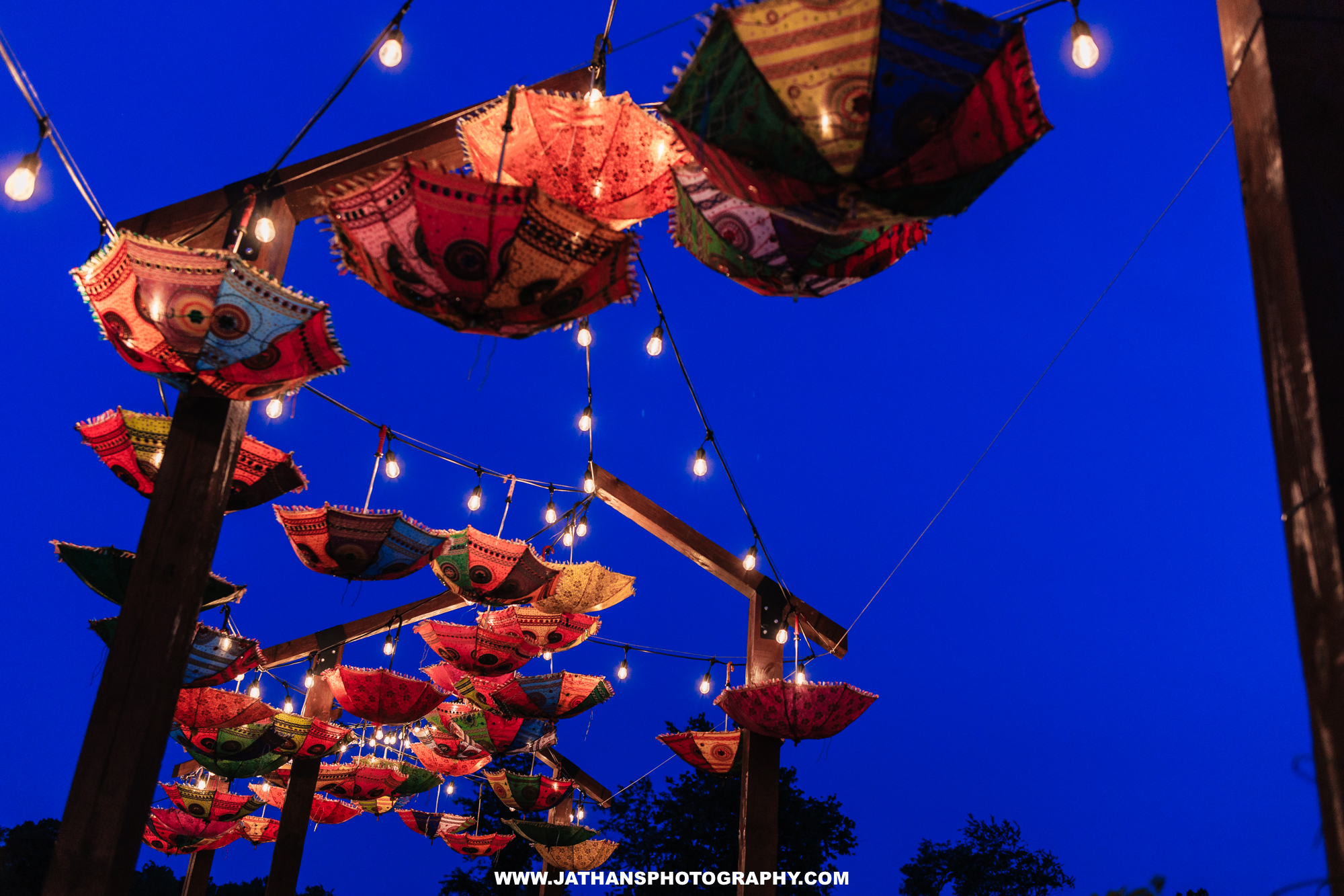 Wild and Colorful Backyard Burning Man Indian Wedding In Baltimore Maryland