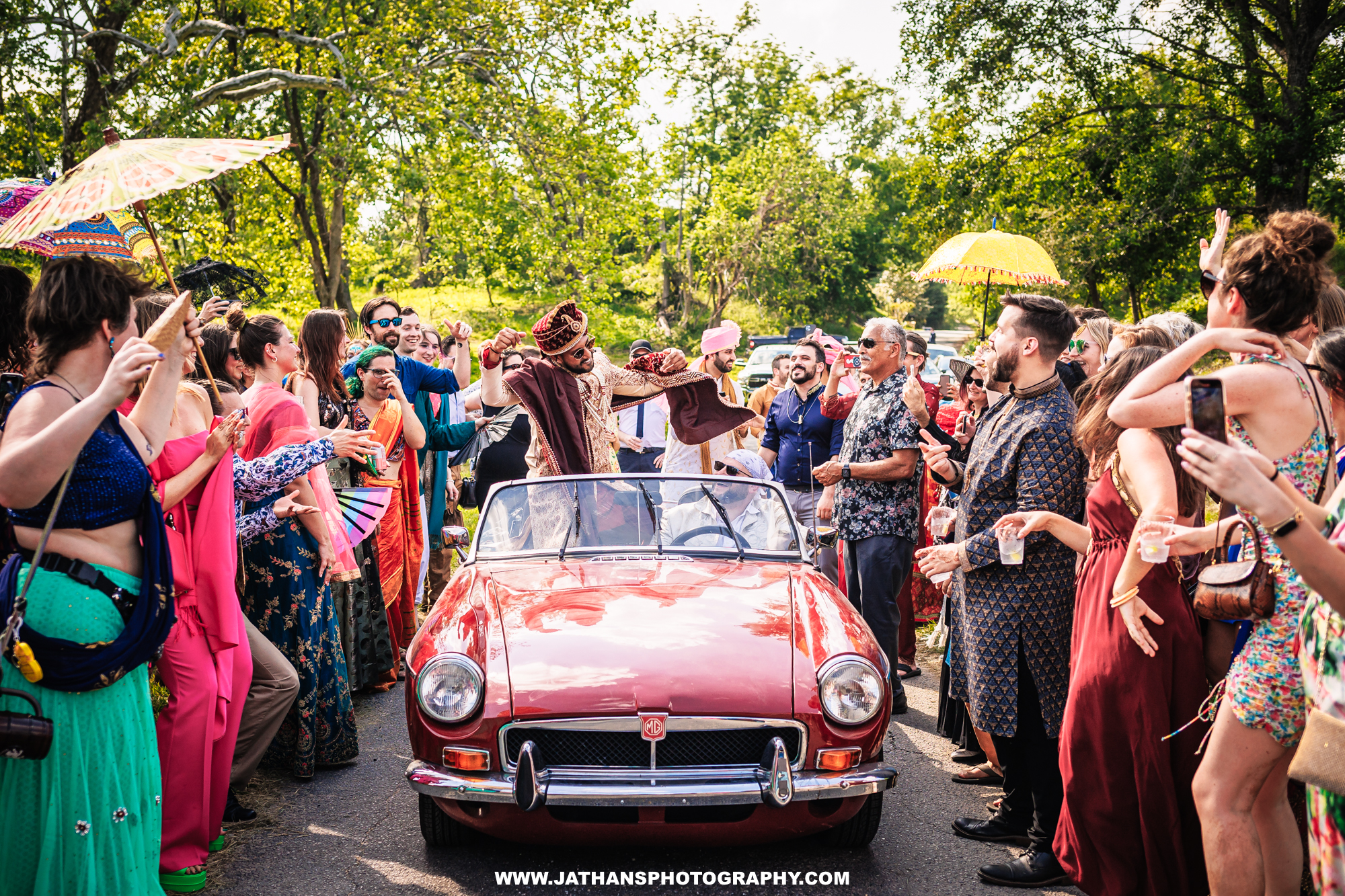 Amazing Backyard Indian Wedding Skinny Dipping Colorful 