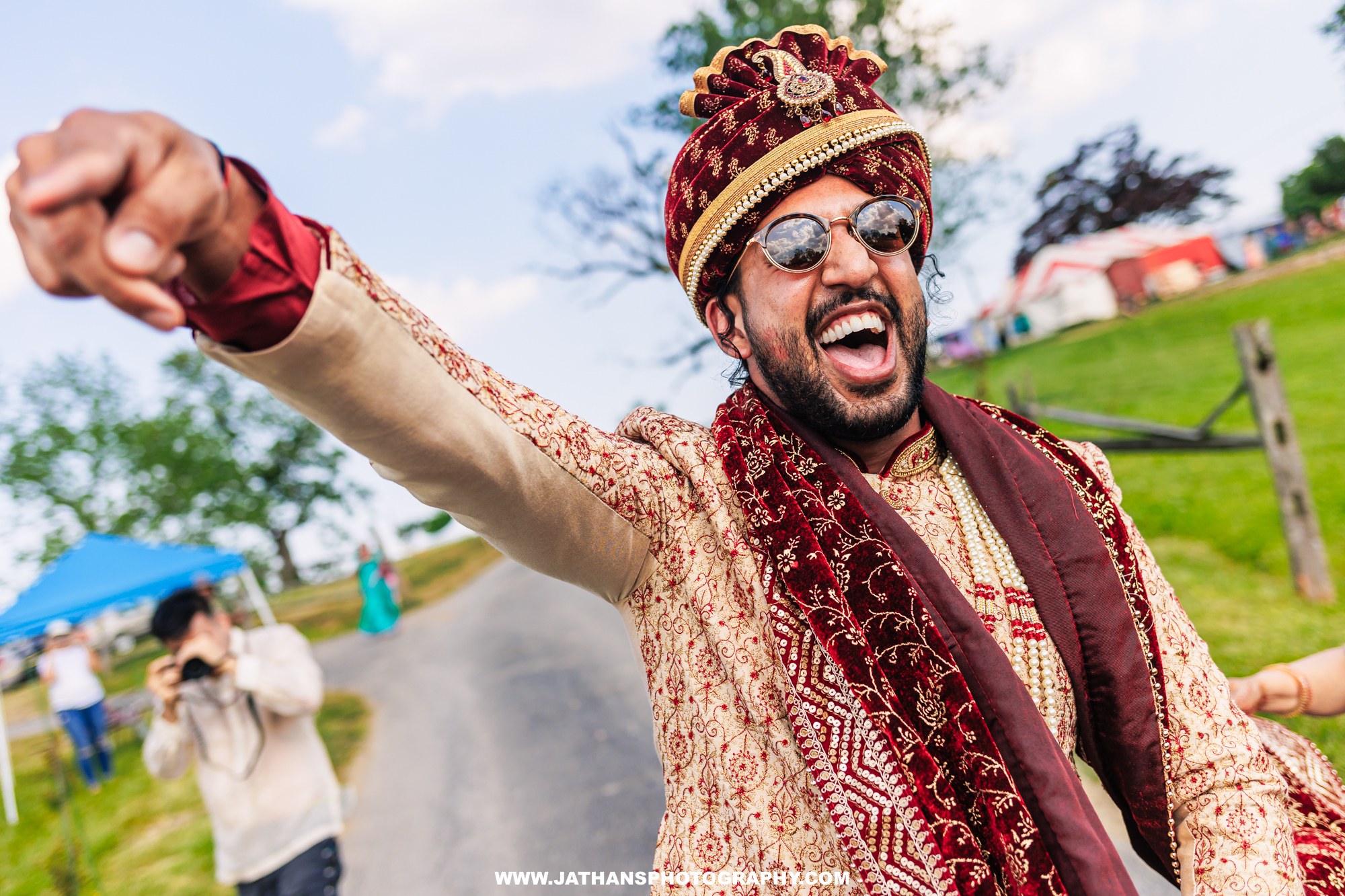 Amazing Backyard Indian Wedding Skinny Dipping Colorful 