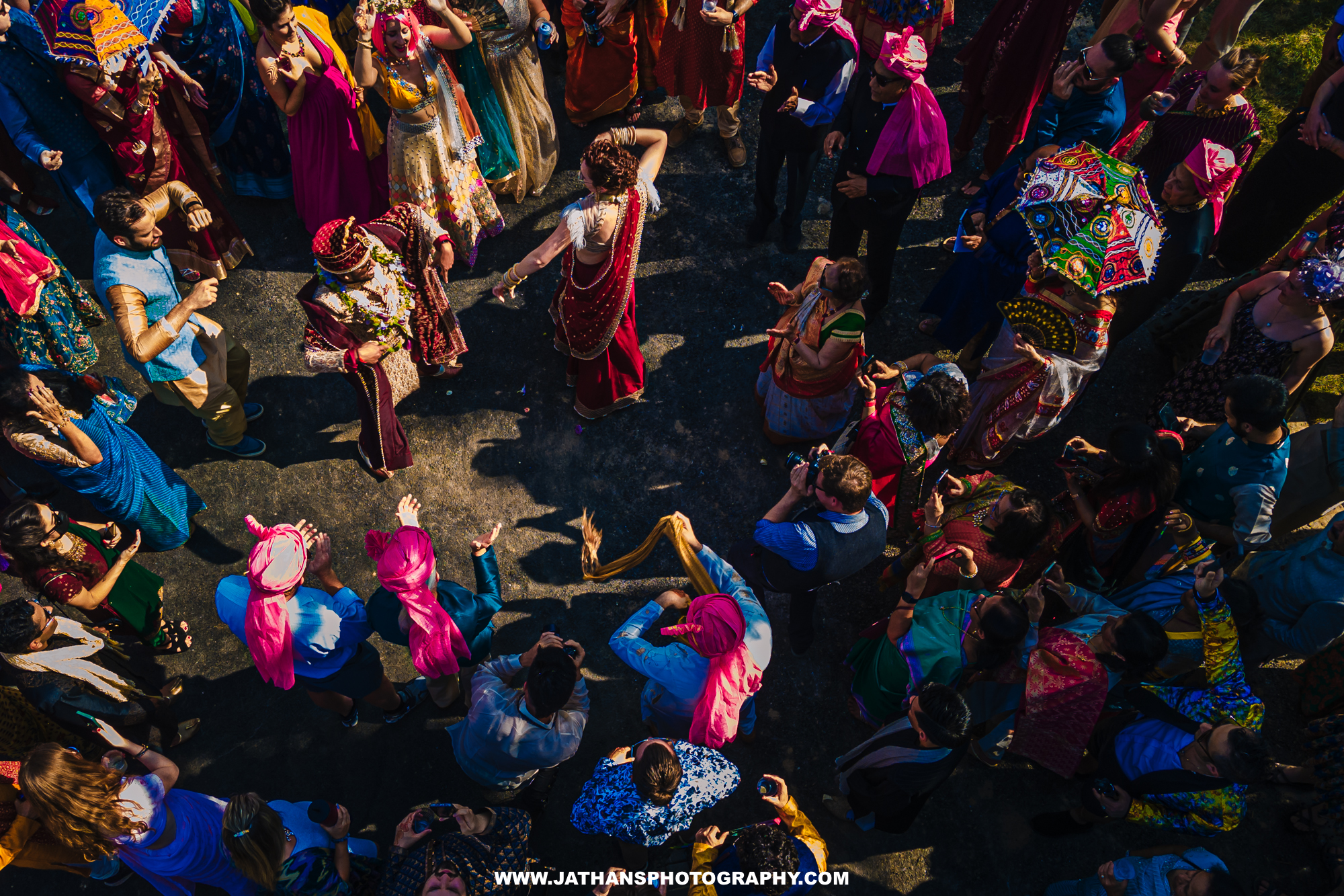 Amazing Backyard Indian Wedding Skinny Dipping Colorful 