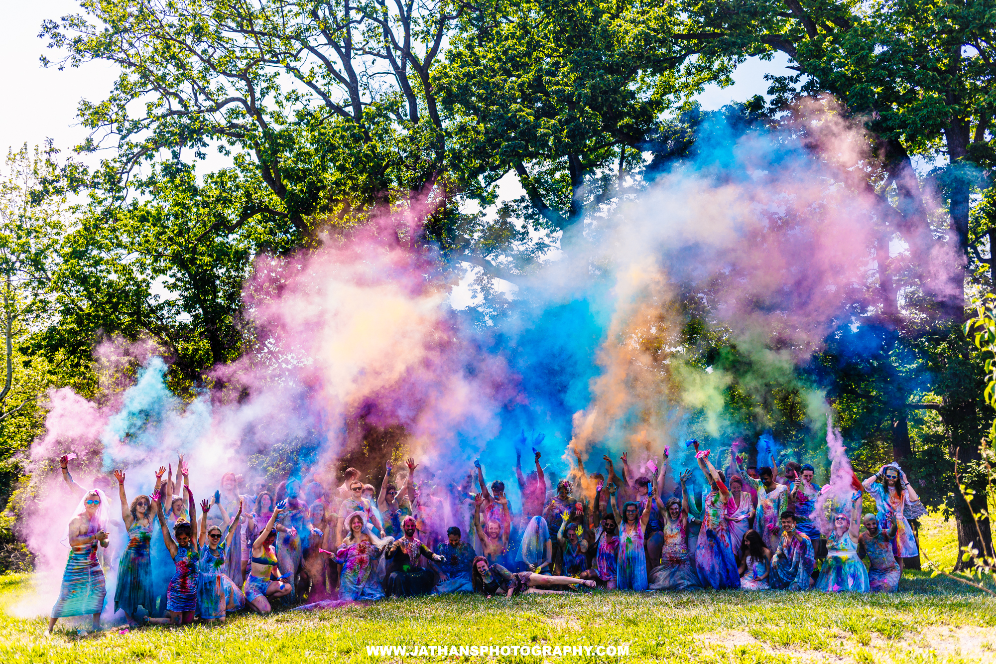 Insane Backyard Baltimore Color War White Wedding Dress Wedding