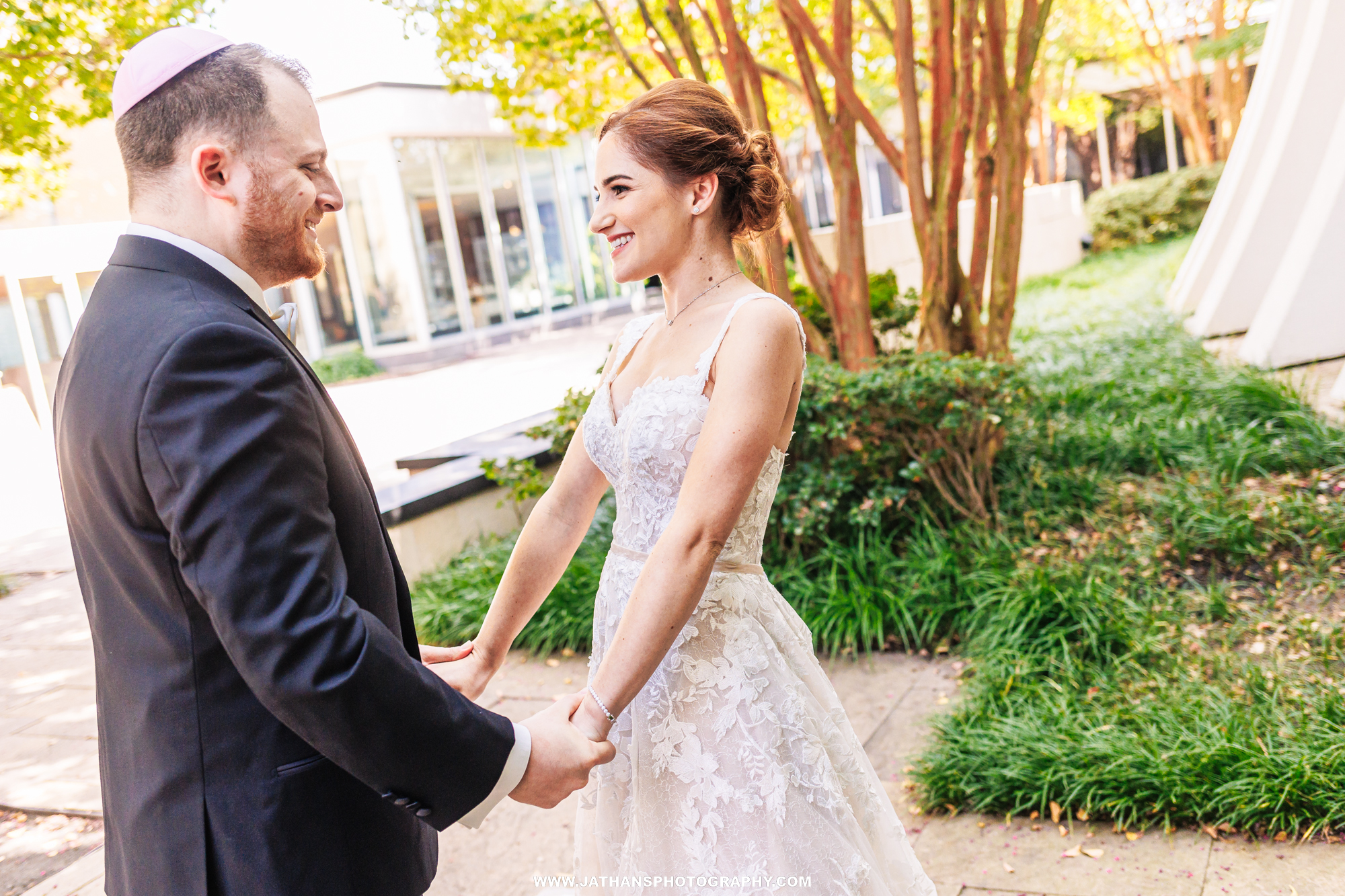 Gorgeous Maryland Beth Tfiloh Congregation Wedding Jewish Wedding Celebration