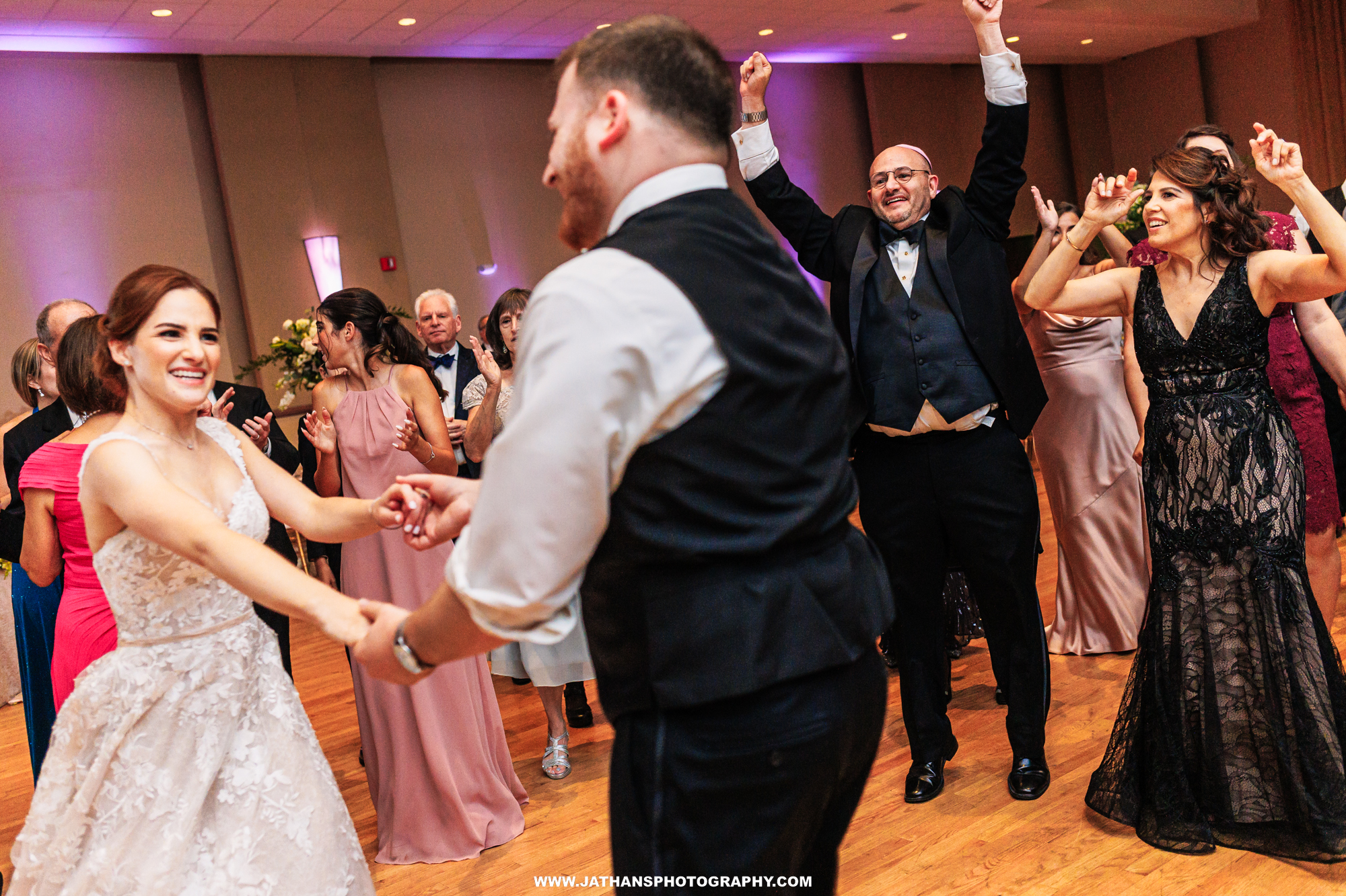 Gorgeous Maryland Beth Tfiloh Congregation Wedding Jewish Wedding Celebration