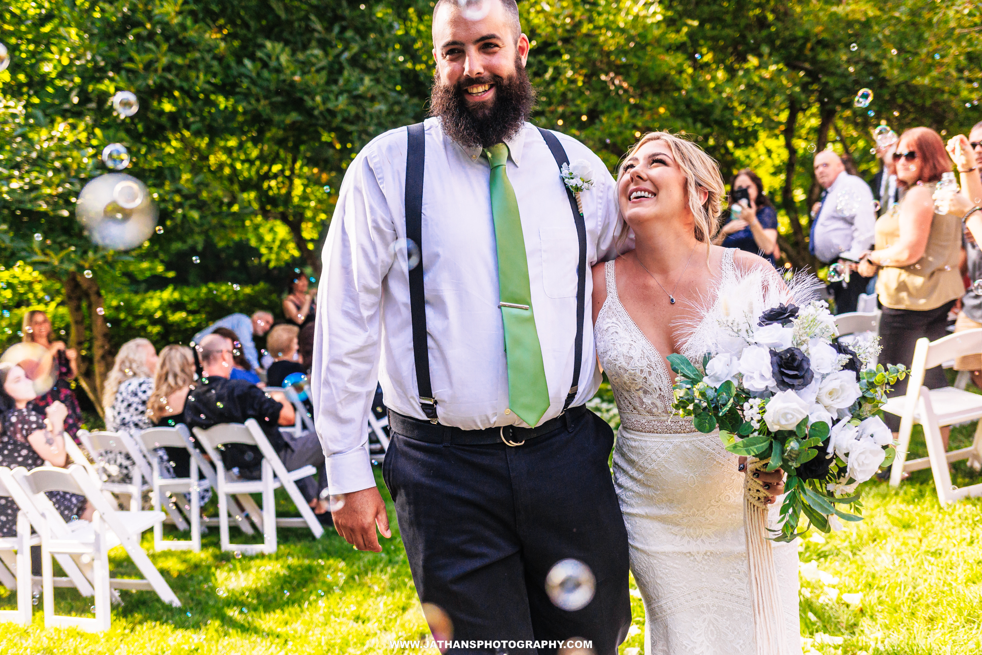 gorgeous Intimate Backyard Wedding At The Sanctuary in Baltimore Maryland