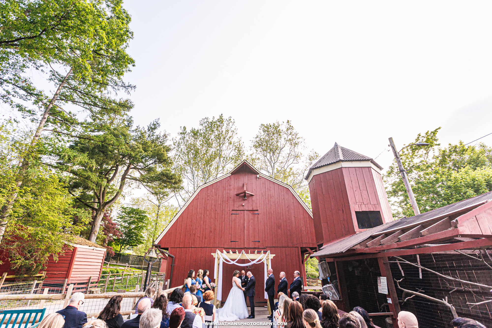 Beautiful Elmswood Park Zoo Wedding Outdoors Philadelphia Bride and Groom Fun Wedding