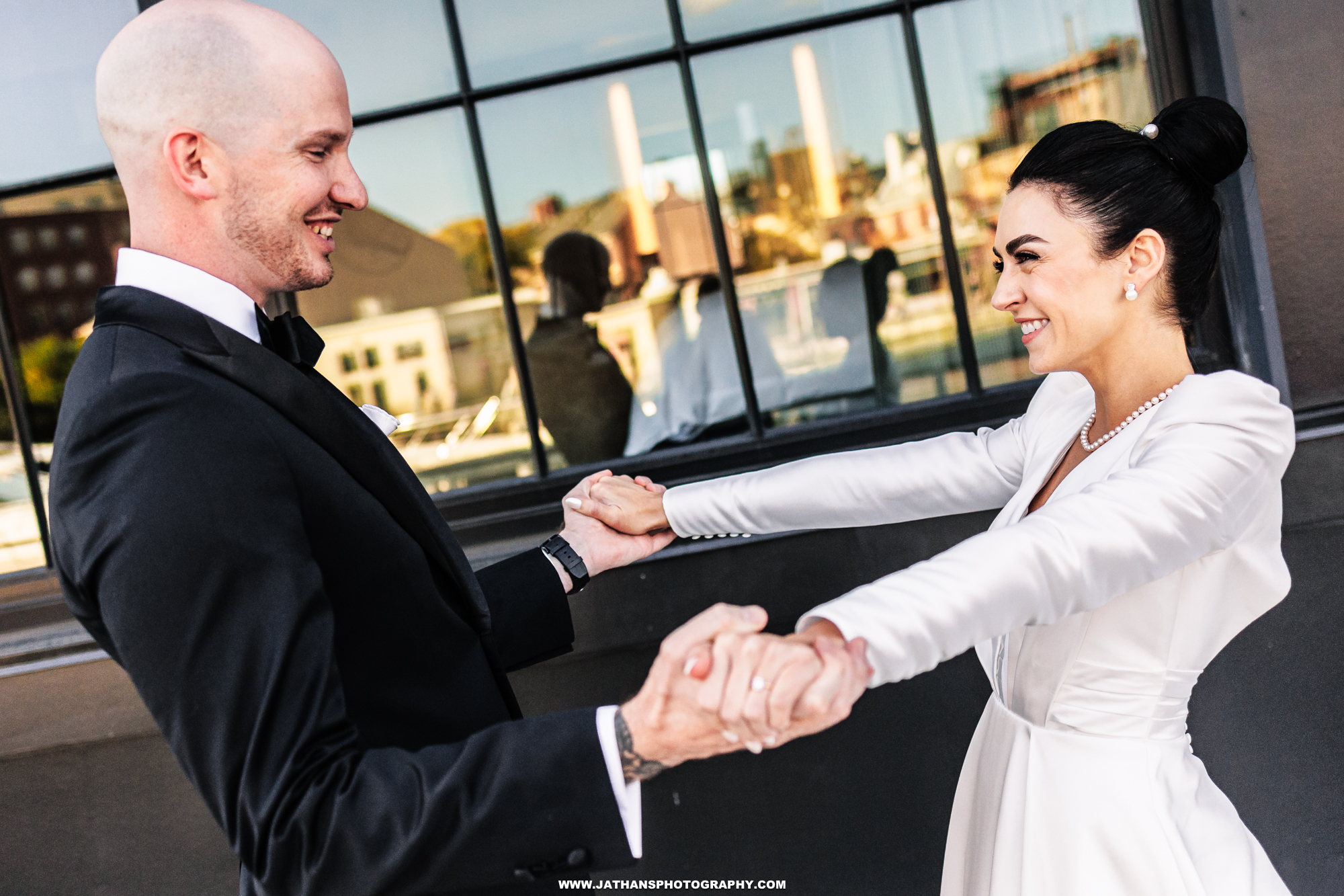 Elegant Baltimore Maryland Sagamore Pendry Wedding Jon Athans Photography