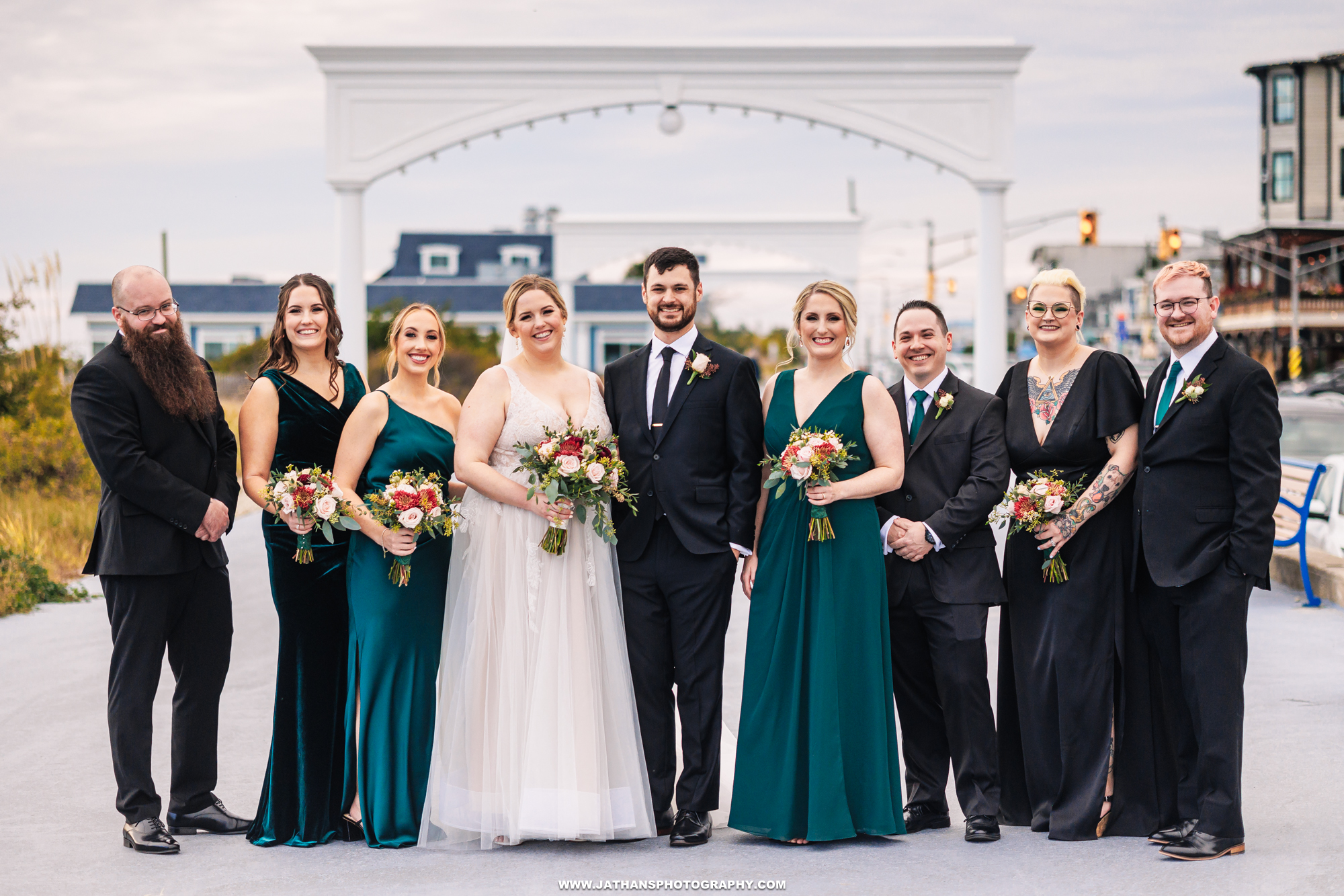 Beautiful Outdoor Beach Gorgeous The Inn At Cape May Wedding New Jersey Beach Wedding Photography Photographer