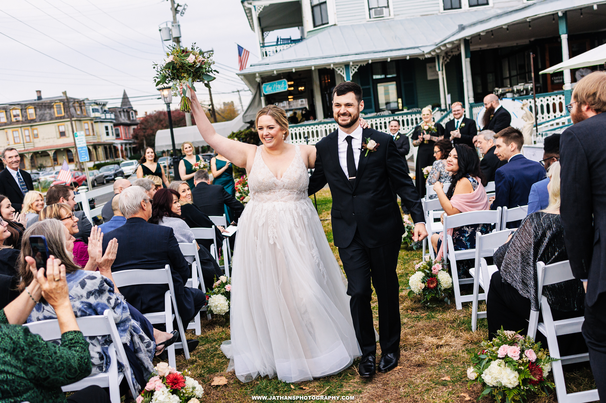 Beautiful Outdoor Beach Gorgeous The Inn At Cape May Wedding New Jersey Beach Wedding Photography Photographer