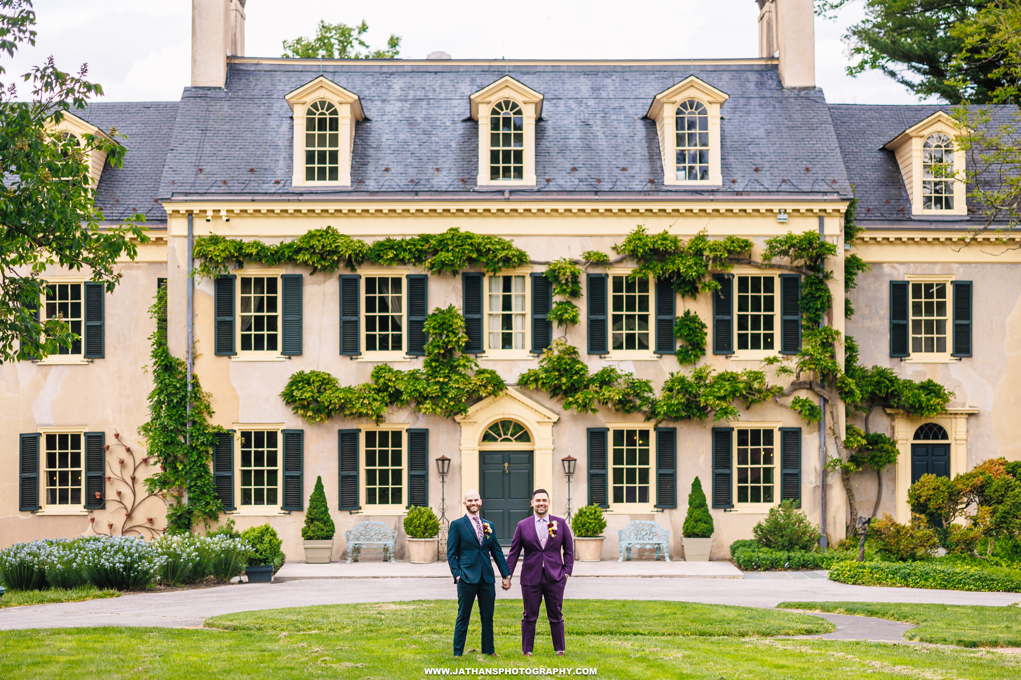 Beautiful Wilmington Delaware Hagley Museum and Library Wedding Same Sex LGBTQ