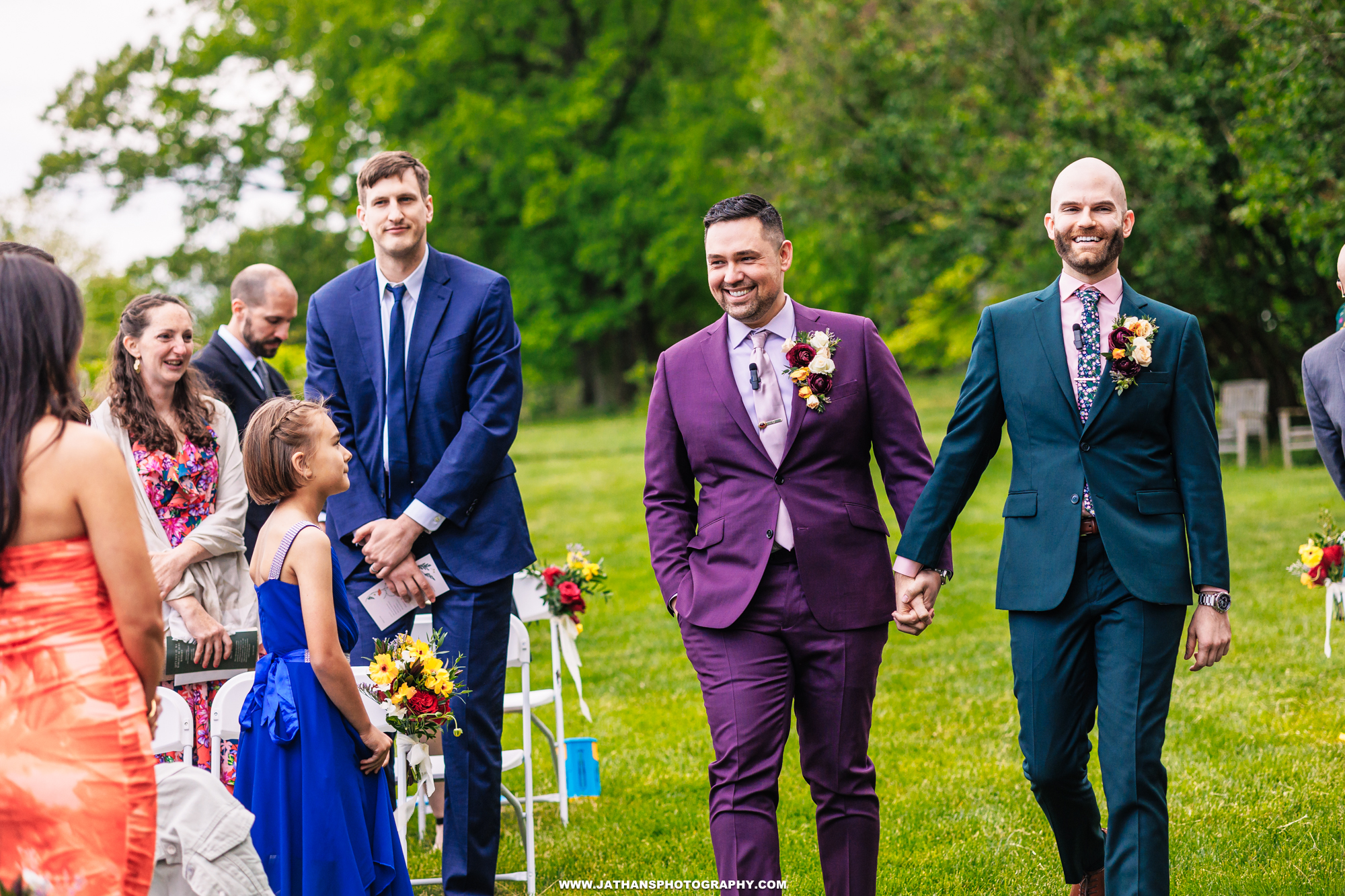 Beautiful Wilmington Delaware Hagley Museum and Library Wedding Same Sex LGBTQ