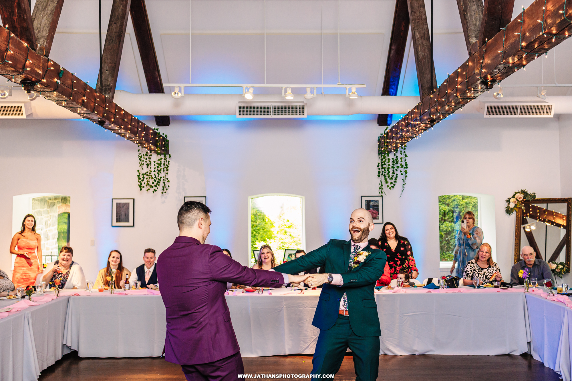 Beautiful Wilmington Delaware Hagley Museum and Library Wedding Same Sex LGBTQ