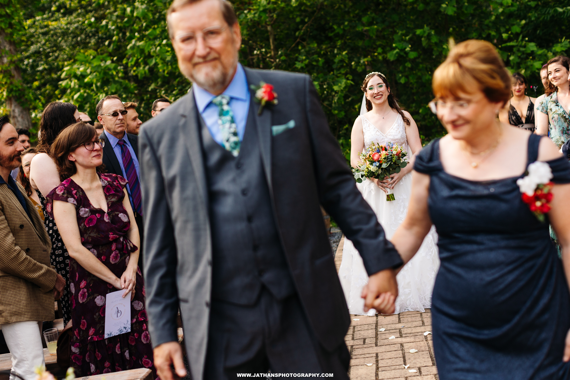 Gorgeous Stanley Virginia Shenandoah Woods Outside Wedding 