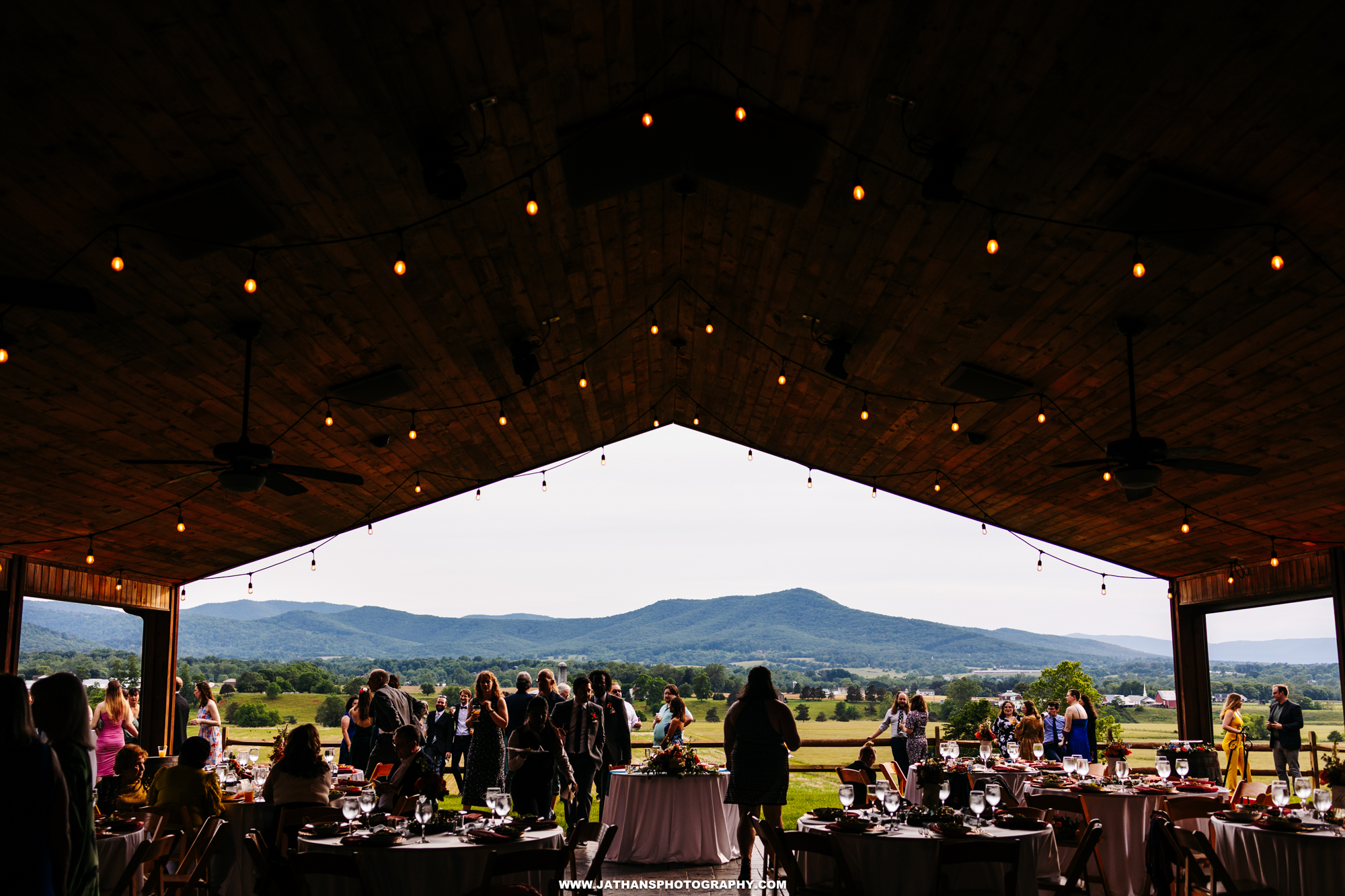 Gorgeous Stanley Virginia Shenandoah Woods Outside Wedding 