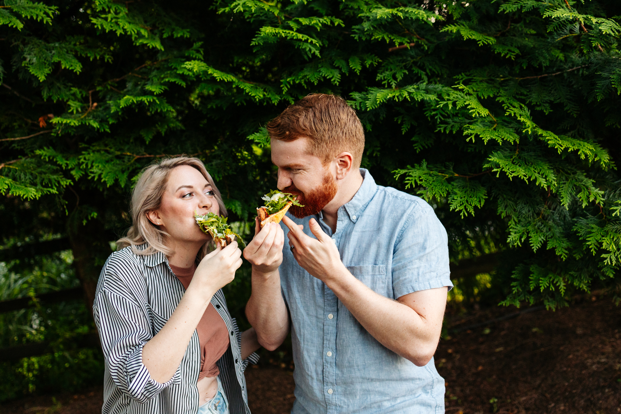 Beautiful Outdoor Brookeville Beer Farm Engagement Session Wedding Photography