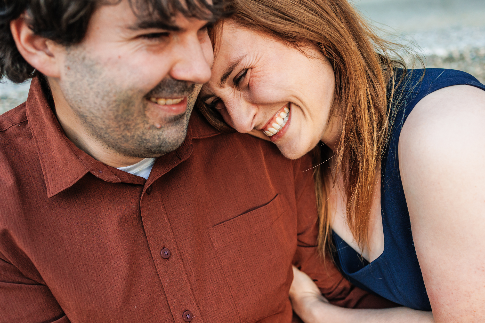 Epic Outdoor Fells Point Baltimore Engagement Session Photos