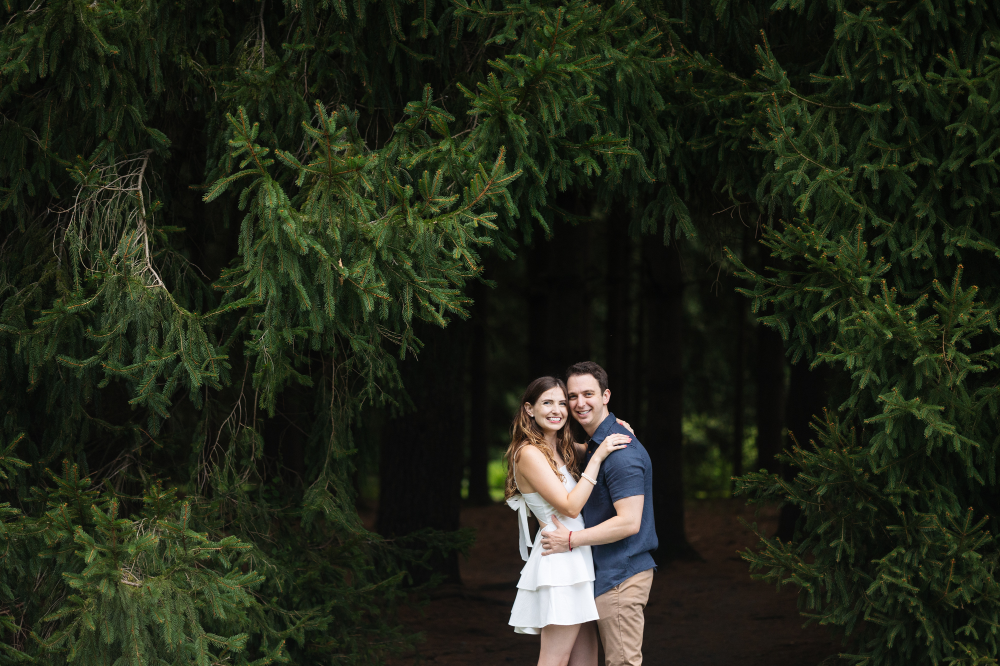 Beautiful Happy Outdoor Berks County Wyomissing Park Engagement Session Pennsylvania Wedding