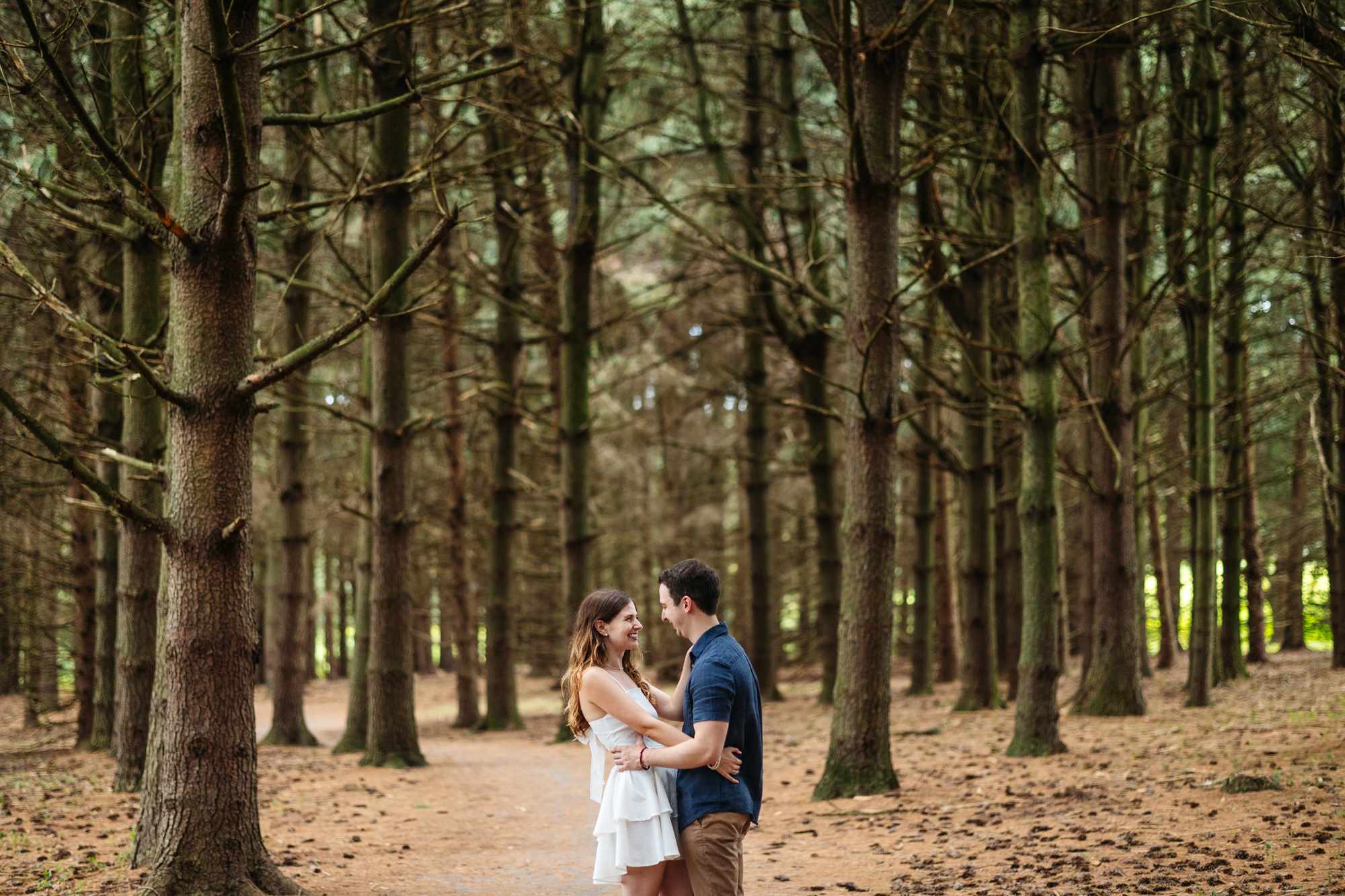 Beautiful Happy Outdoor Berks County Wyomissing Park Engagement Session Pennsylvania Wedding