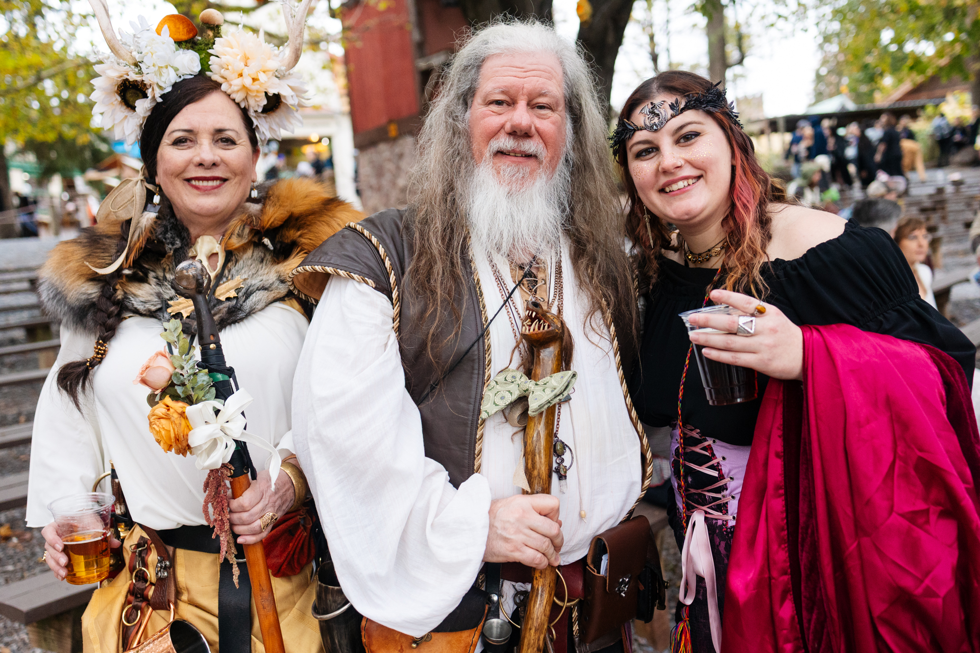 Pennsylvania Renaissance Faire Wedding Outdoor Beautiful Fun Cosplay Medieval Wedding Love Beautiful