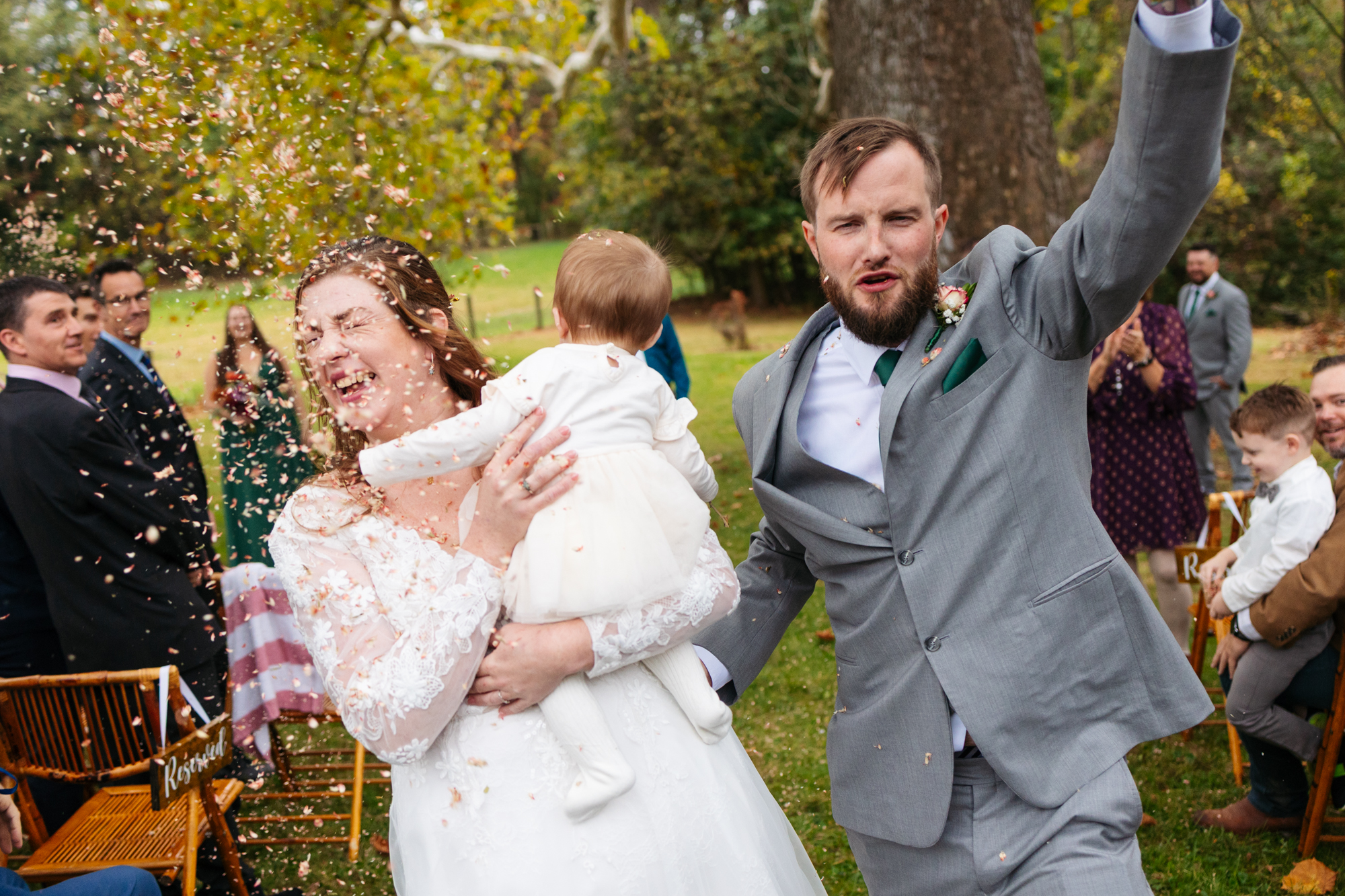 Beautiful Outdoor Backyard Wedding In Red Lion Lancaster PA Bride Groom Love