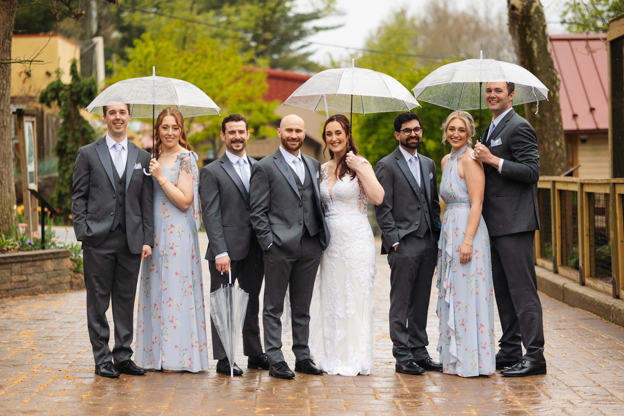 Beautiful Colorful Creative Elmwood Park Zoo Wedding Photography Photographer Rainy Day Love Best Norristown Photographer