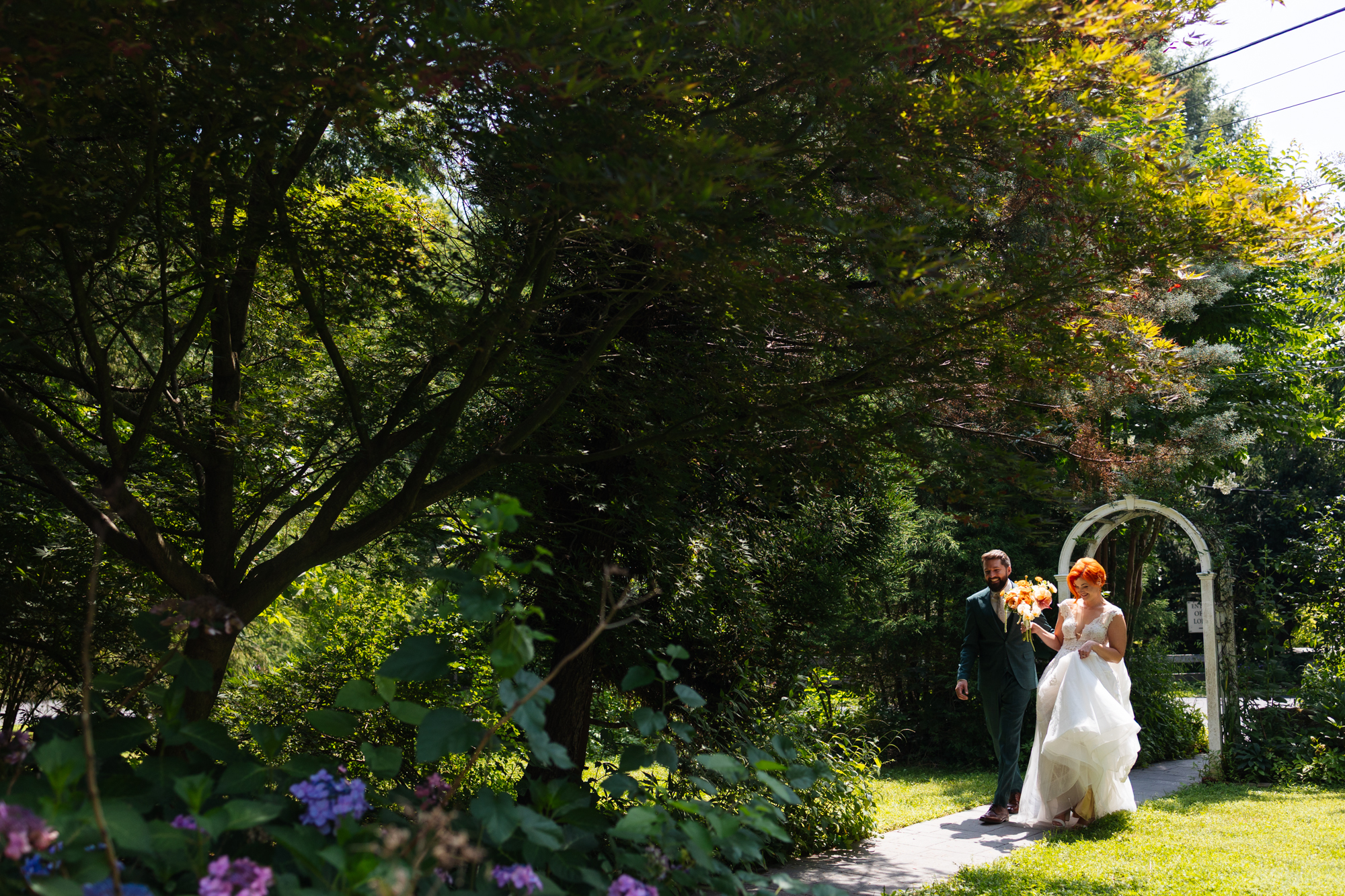 Gorgeous Outdoor New Hope Wedding HollyHedge Estate Beautiful Summer July Wedding