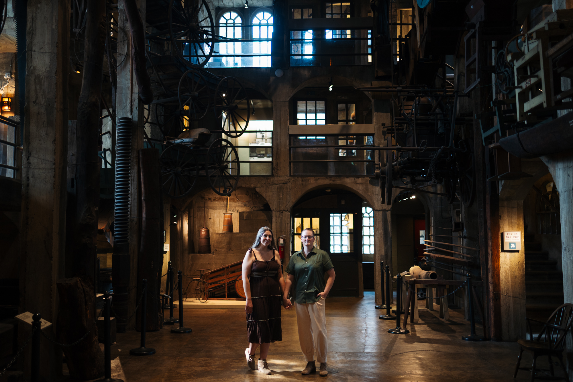 Beautiful LGBT Engagement Session Wedding Fonthill Castle Mercer Museum Wedding Photography