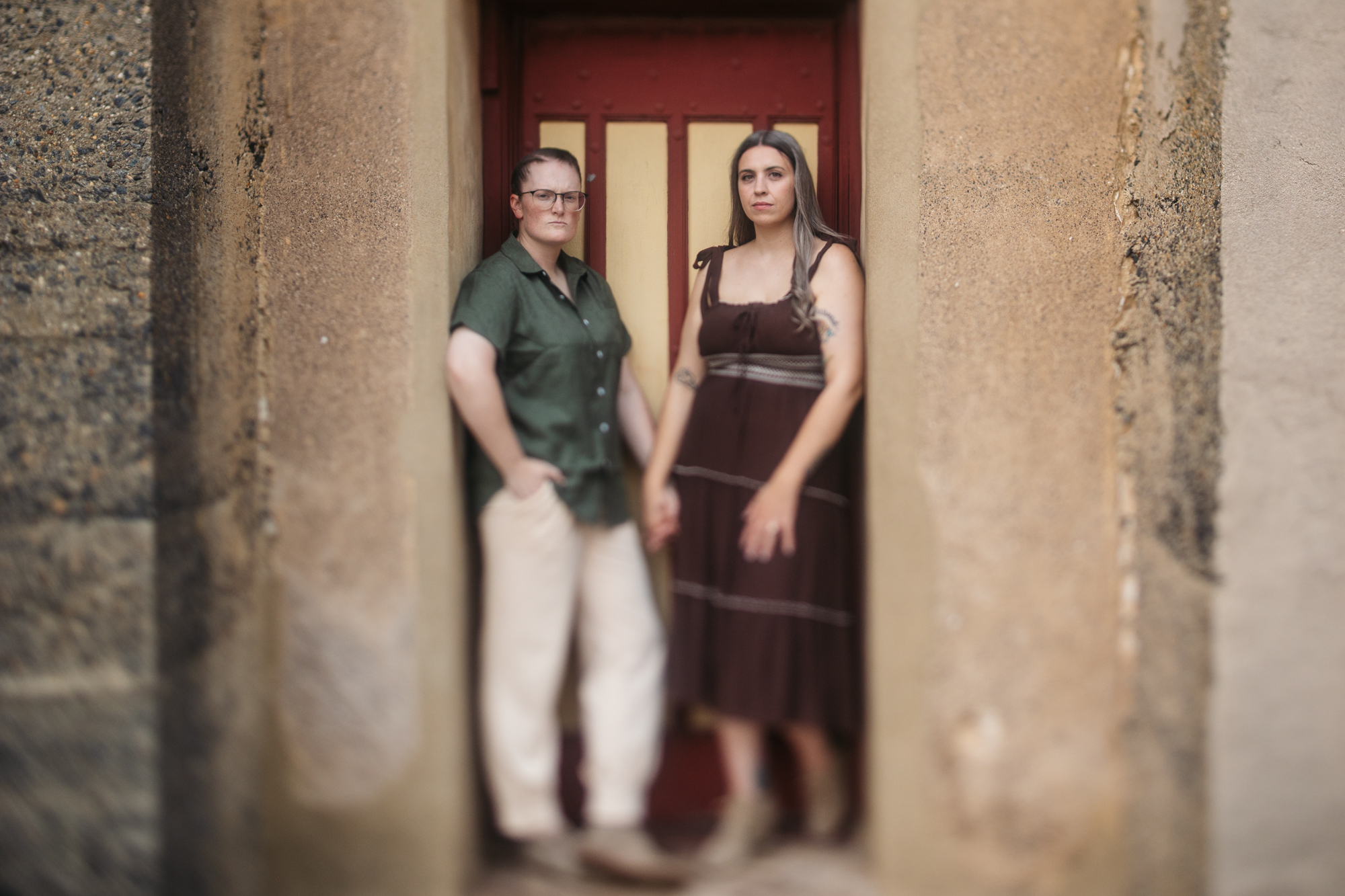 Beautiful LGBT Engagement Session Wedding Fonthill Castle Mercer Museum Wedding Photography