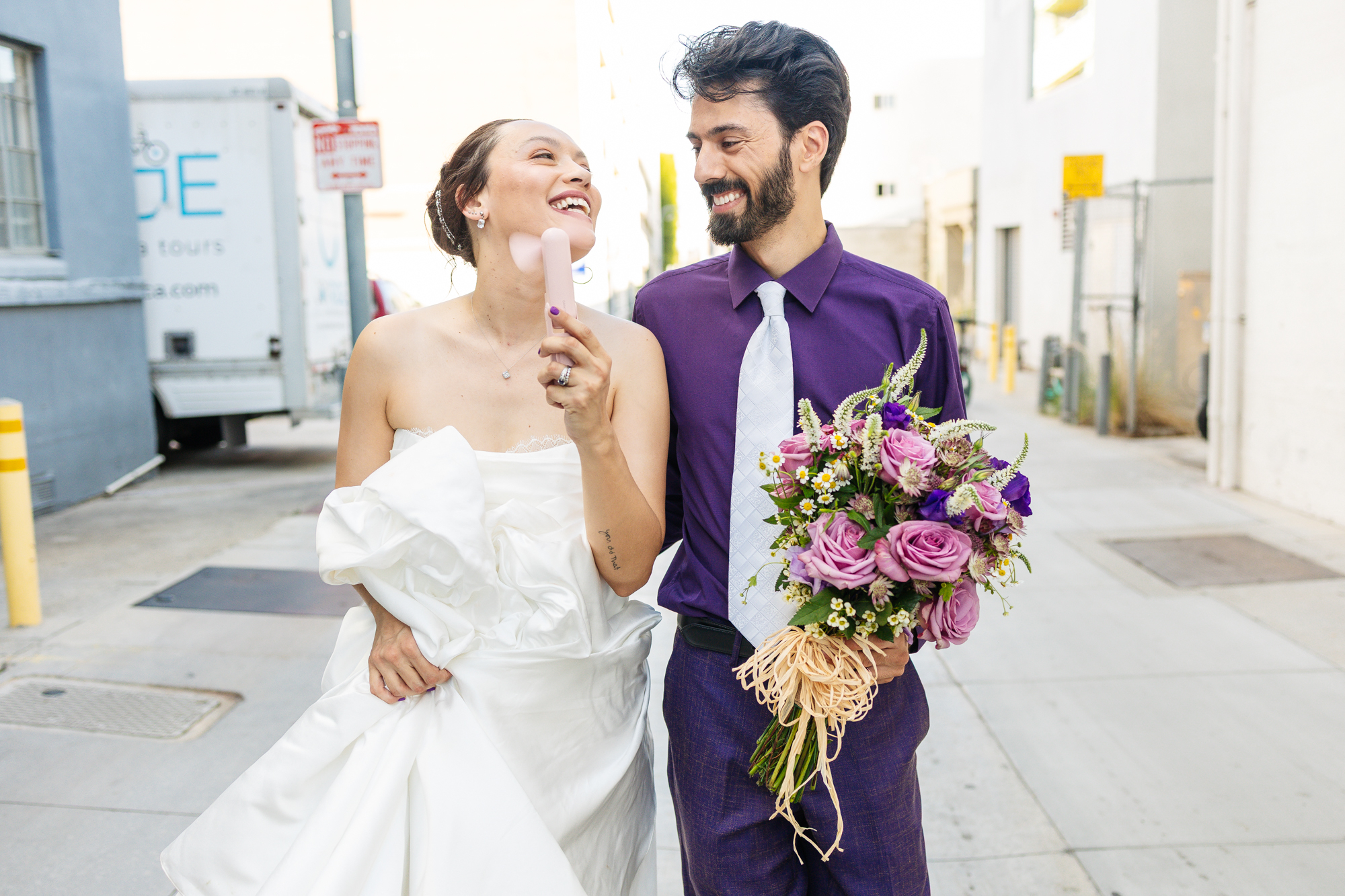Beautiful Santa Monic Bay Women's Club Wedding In Los Angeles California Sunshine